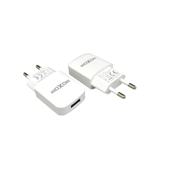 Φορτιστής MOXOM KH-06 WITH USB SLOT