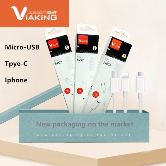 Καλώδιο USB VIAKING S-001 CABLE