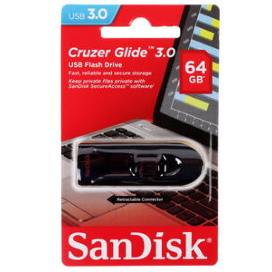 STICK USB SANDISK Cruzer Glide 3.0 64GB