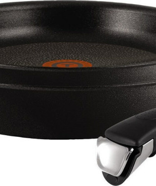 Σετ τηγανιών TEFAL L65092 INGENIO EXRERTISE 24cm + 28cm + χειρολαβή