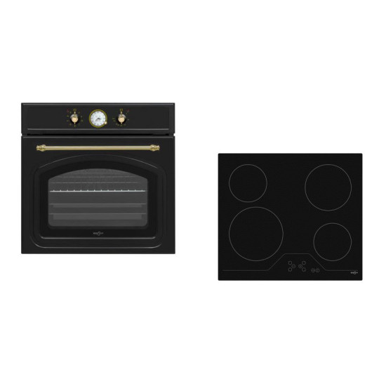 Εντοιχιζόμενο σετ WINSTAR WSR RUS BL + WST BIH TIX (Μαύρο)