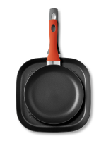 Σετ τηγανιών-αντικολλητικών σκευών IZZY Grilletto