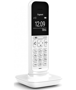 Ασύρματο Τηλέφωνο GIGASET CL390 (Λευκό)
