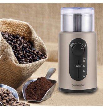Μύλος καφέ - ξηρών καρπών GOLDMASTER MINTO GM-7253