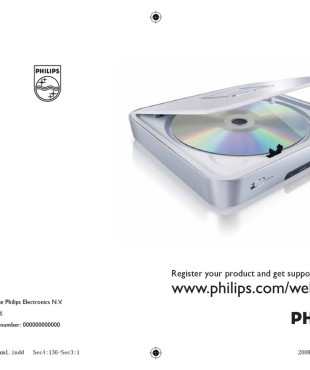Φορητό DVD PHILIPS PET101/12 (εκθεσιακό)
