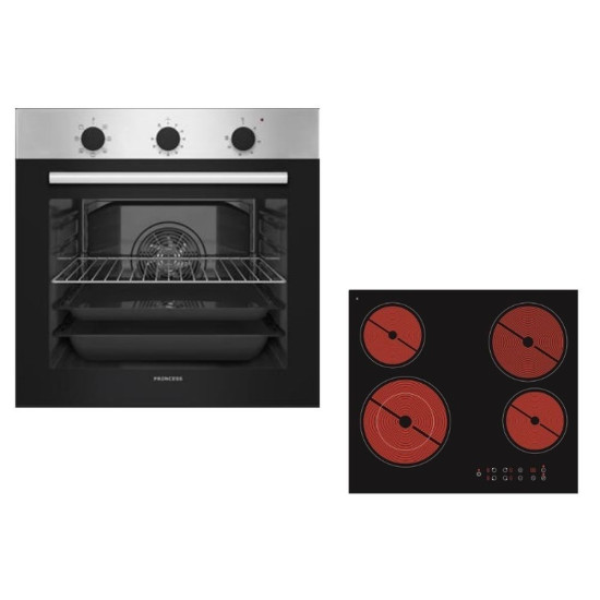 Εντοιχιζόμενο σετ PRINCESS FN25000BX + PS55500