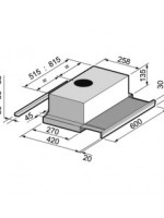 Απορροφητήρας CANDY CBT6130/3X