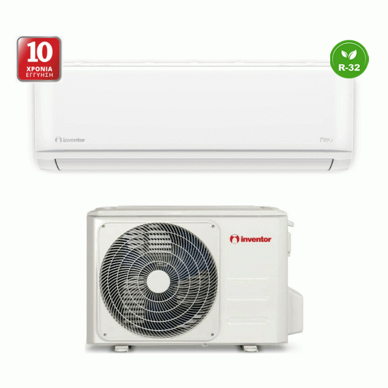 Κλιματιστικό INVENTOR ΝΕΟ N2UVI/UVO-12 (12000BTU)