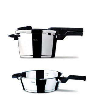 Σετ FISSLER QUATTRO VITAQUICK PREMIUM 8 LT ΜΕ 1 ΚΑΠΑΚΙ 60281011000