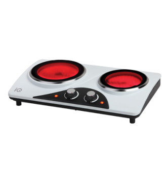 Ηλεκτρική, Κεραμική, Εστία IQ KC-1237 (λευκή)